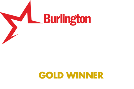 Burlington Post Readers Choiccec 2022 Gold Winner